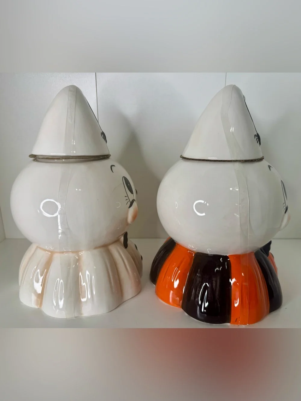 Johanna Parker Gus Ghost Cookie Jar Canister Set NWT